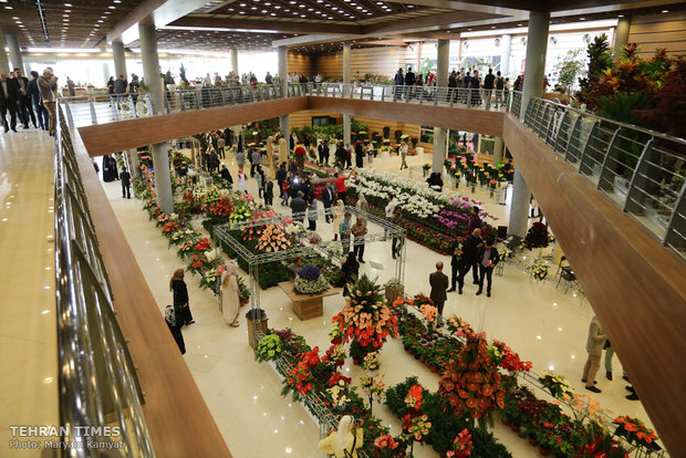 Intl. Exhibition of Flowers, Plants, Park Equipment and Related Industries opens in Tehran