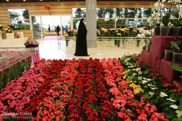 Intl. Exhibition of Flowers, Plants, Park Equipment and Related Industries opens in Tehran