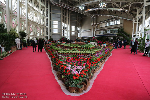 Intl. Exhibition of Flowers, Plants, Park Equipment and Related Industries opens in Tehran
