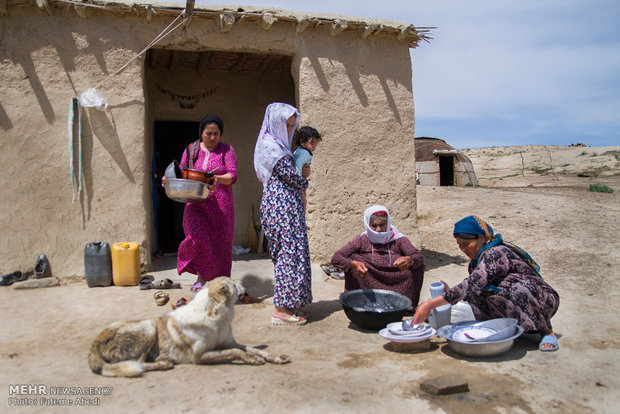 Türkmen kadının yaşam mücadelesini anlatan fotoğraflar