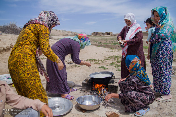 Türkmen kadının yaşam mücadelesini anlatan fotoğraflar