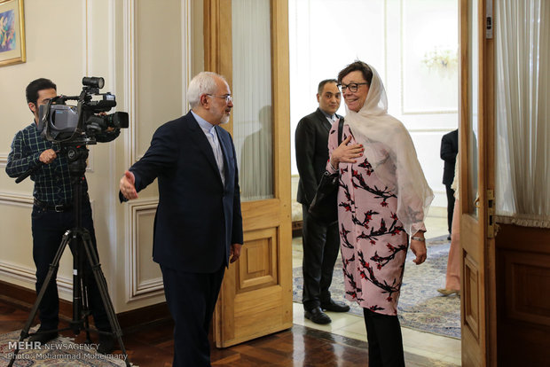 Zarif and Swedish State Secretary of Foreign Affairs meet in Tehran