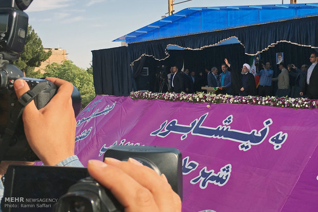 سفر حسن روحانی رئیس جمهور به خراسان رضوی
