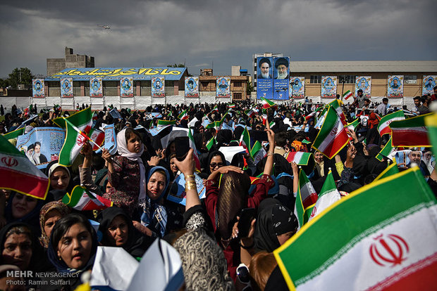 سفر حسن روحانی رئیس جمهور به خراسان رضوی / نیشابور