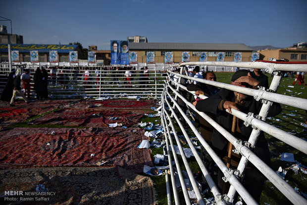 سفر حسن روحانی رئیس جمهور به خراسان رضوی / نیشابور