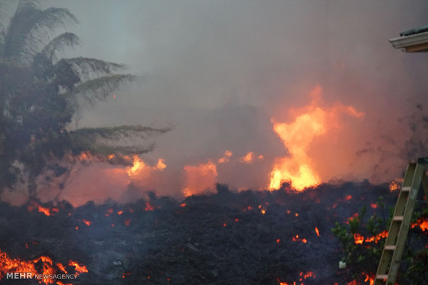 صور لثوران بركان هاواي