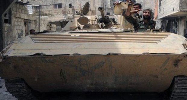 Syrian army tightens noose on terrorists in al-Hajar al-Aswad