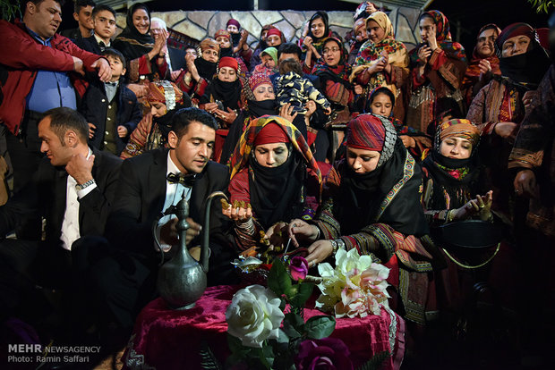 Wedding ceremony in Khorsan Razavi’s Kalat