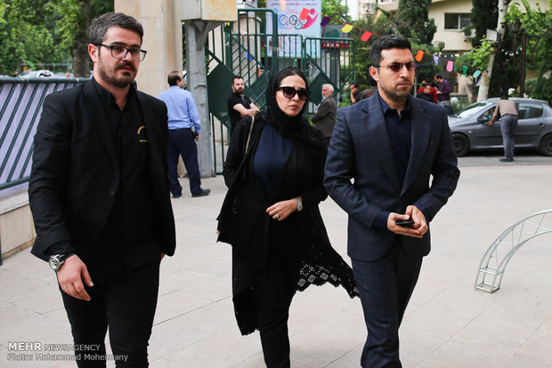 مراسم سومین روز درگذشت ناصر چشم آذر