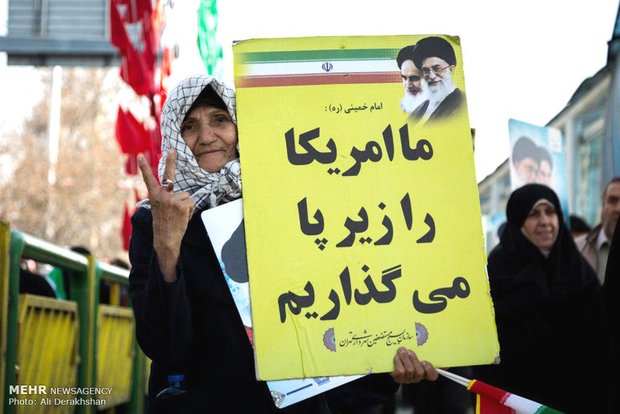 تظاهرات ضداستکباری در نقاط مختلف استان بوشهر برگزار شد