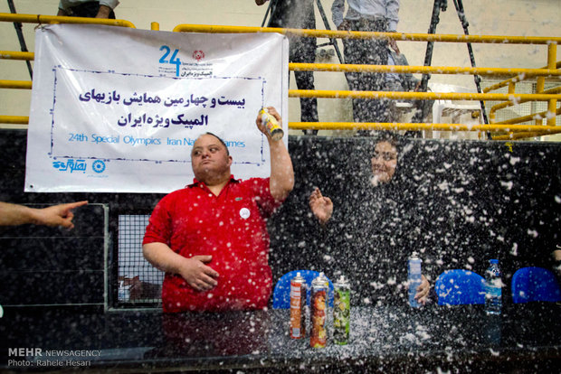 بیست و چهارمین همایش بازیهای المپیک ویژه ایران در گرگان