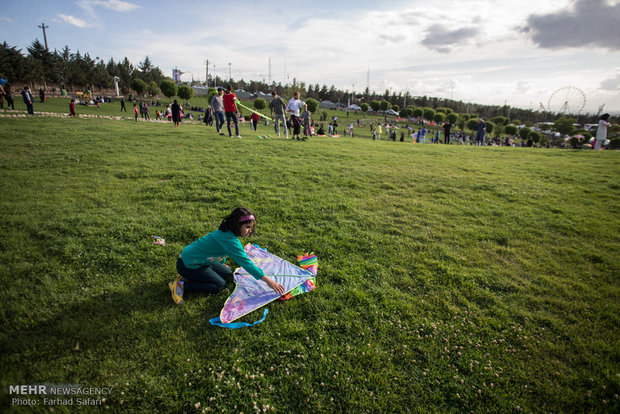 Kite festival in Qazvin