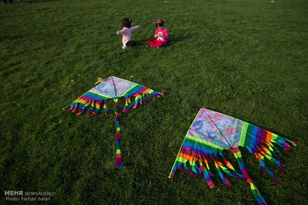 Kite festival in Qazvin