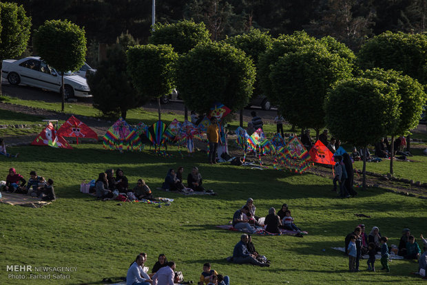 Kite festival in Qazvin