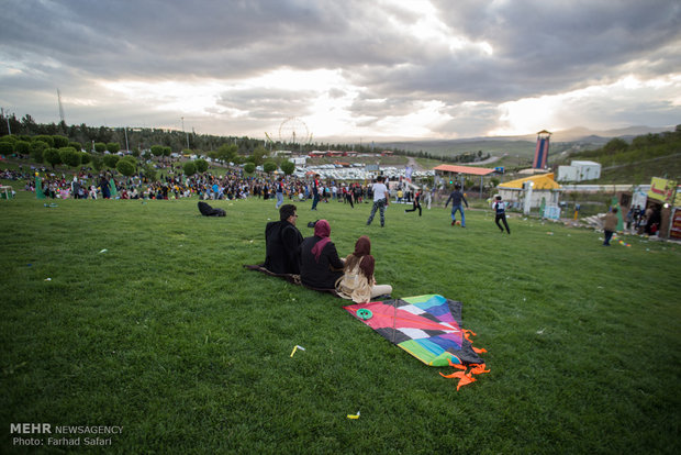 Kite festival in Qazvin