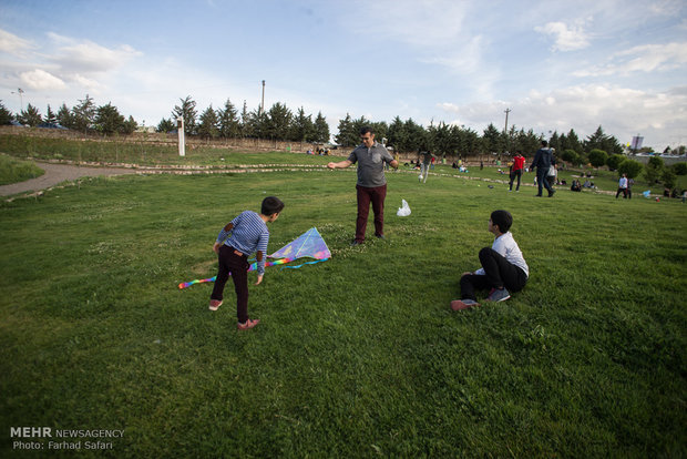 Kite festival in Qazvin