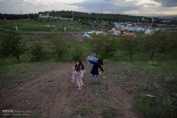 Kite festival in Qazvin