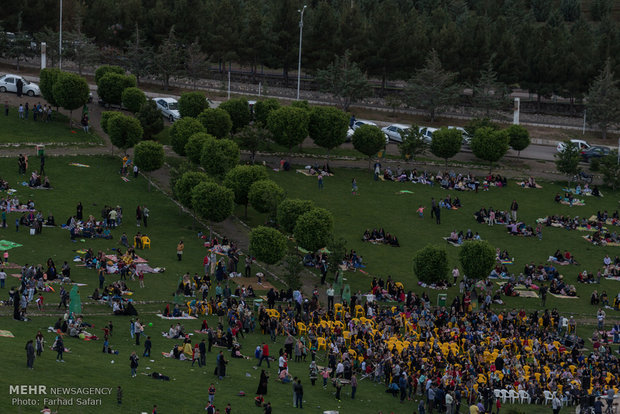 Kite festival in Qazvin