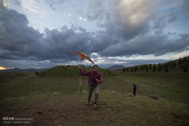 Kite festival in Qazvin