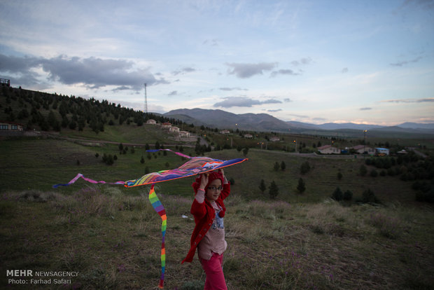 Kite festival in Qazvin