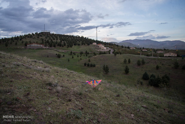 Kite festival in Qazvin