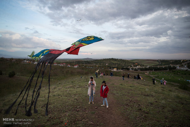 Kite festival in Qazvin