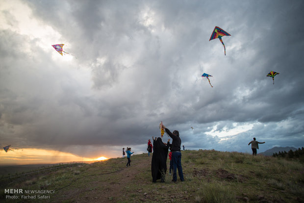 Kite festival in Qazvin