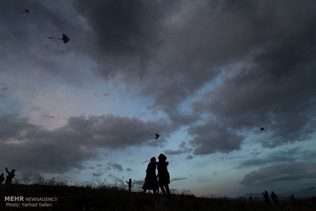 Kite festival in Qazvin