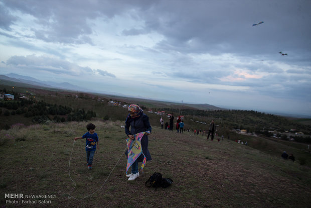 Kite festival in Qazvin