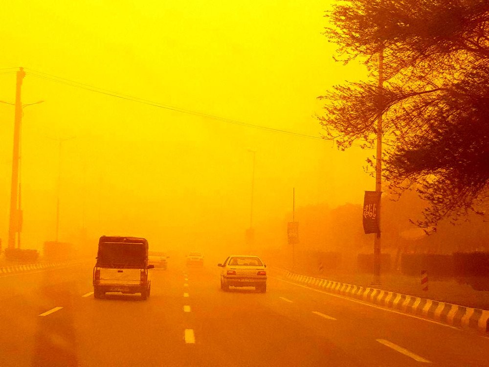 Sand and dust storm hits vast areas of Iran - Tehran Times