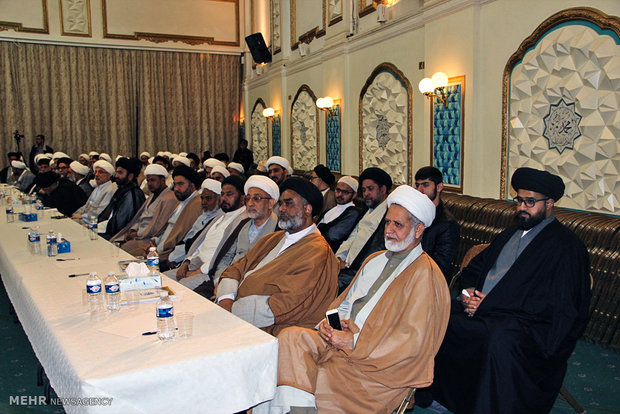 گردهمایی روحانیون‎ در آستانه ماه رمضان