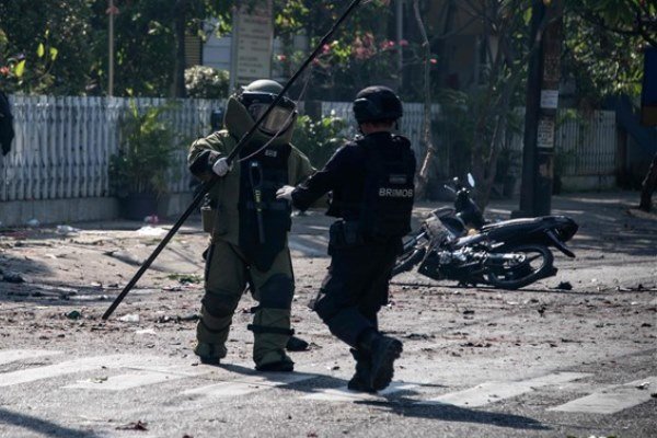 انڈونیشیا میں خودکش حملے میں 9 افراد ہلاک 40 زخمی
