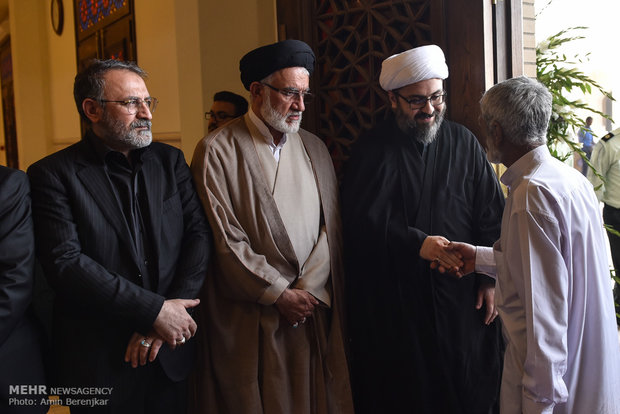 مراسم یادبود مرحوم آیت الله ایمانی در شیراز