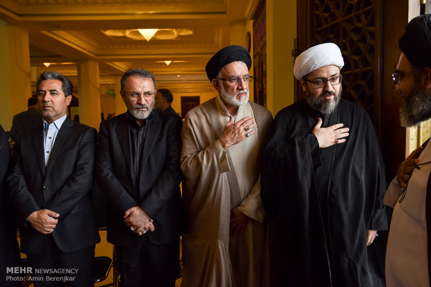 مراسم یادبود مرحوم آیت الله ایمانی در شیراز
