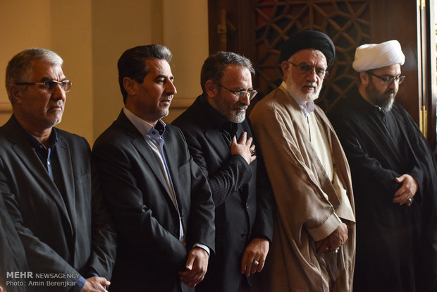 مراسم یادبود مرحوم آیت الله ایمانی در شیراز