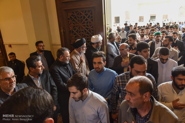 مراسم یادبود مرحوم آیت الله ایمانی در شیراز