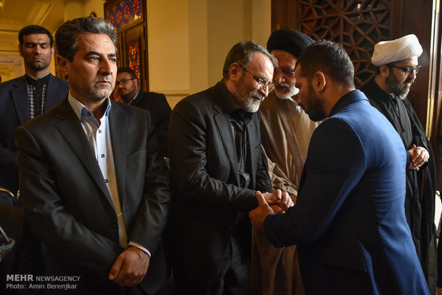 مراسم یادبود مرحوم آیت الله ایمانی در شیراز
