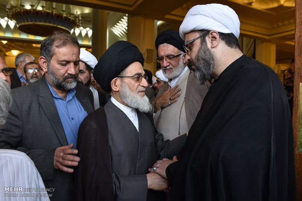 مراسم یادبود مرحوم آیت الله ایمانی در شیراز