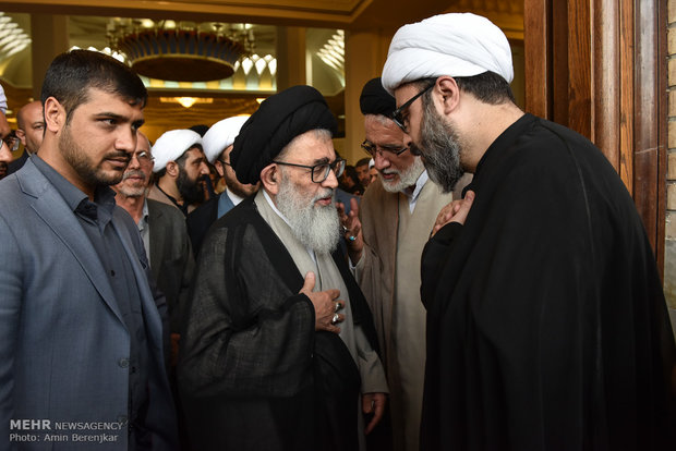 مراسم یادبود مرحوم آیت الله ایمانی در شیراز