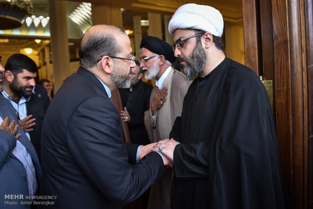 مراسم یادبود مرحوم آیت الله ایمانی در شیراز