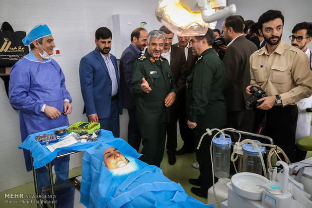 آیین افتتاح اولین بیمارستان تخصصی دندانپزشکی کشور توسط سپاه پاسداران انقلاب اسلامی