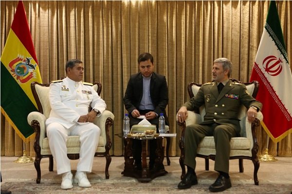 Iran ready to expand military coop. with Bolivia: MoD