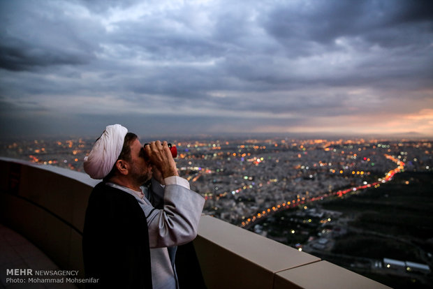 ۶ گروه هلال ماه شوال را در استان بوشهر رصد ‌می‌کنند