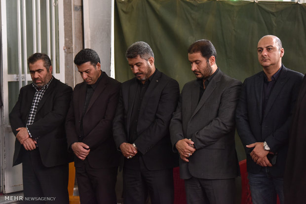 مراسم هفتمین روز درگذشت آیت الله ایمانی در شیراز