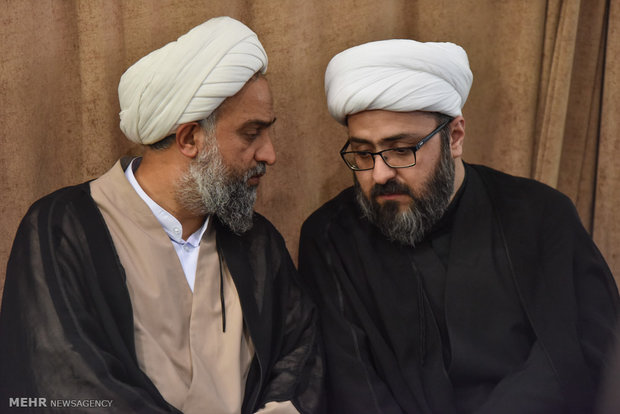 مراسم هفتمین روز درگذشت آیت الله ایمانی در شیراز