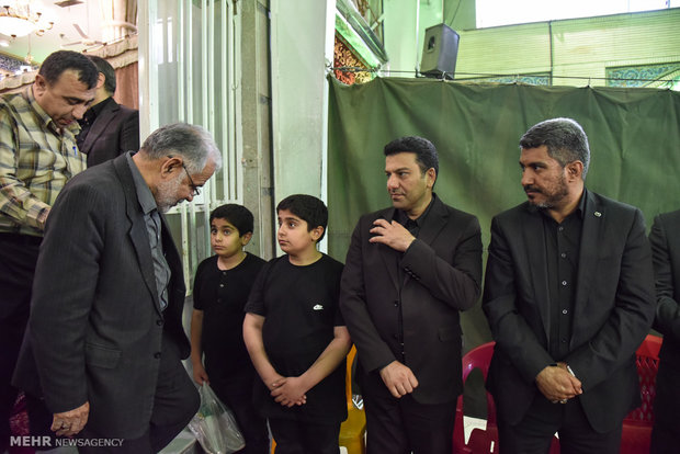 مراسم هفتمین روز درگذشت آیت الله ایمانی در شیراز