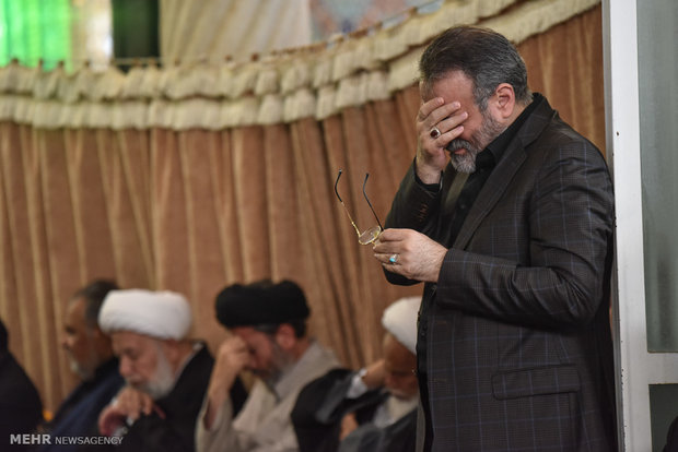 مراسم هفتمین روز درگذشت آیت الله ایمانی در شیراز