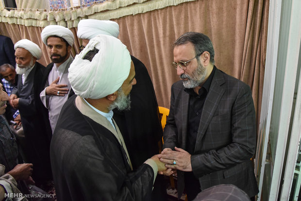 مراسم هفتمین روز درگذشت آیت الله ایمانی در شیراز