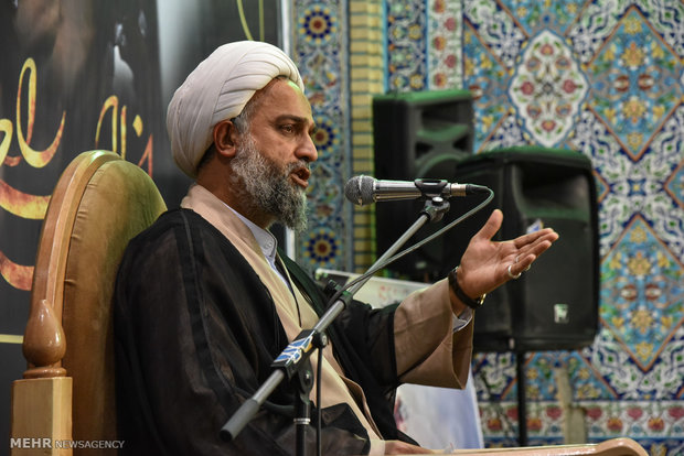مراسم هفتمین روز درگذشت آیت الله ایمانی در شیراز
