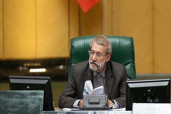 علی لاریجانی در صحن مجلس
